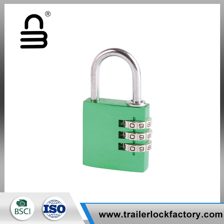 3 Code digital Compositum Aluminium Padlock