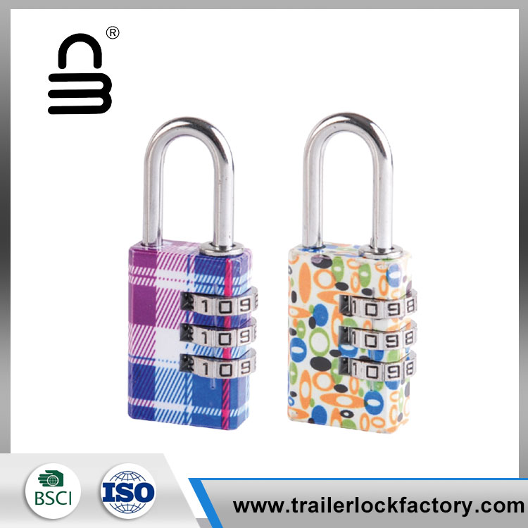 3 Digit Aluminium deducto Padlock