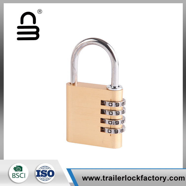 Aluminium Number deducto Travel Suitcase Padlock