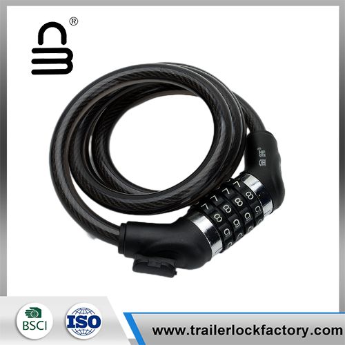 Coiling Bike Lock