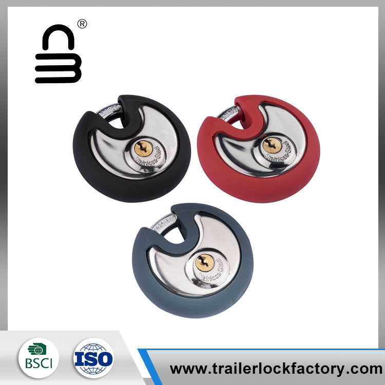 Flat Key Disc Padlock Cum Cover