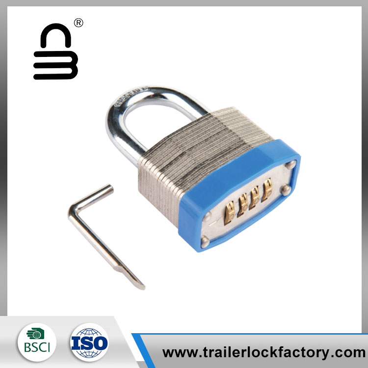 Resettable Outdoor deducto Laminated Ferro Padlock