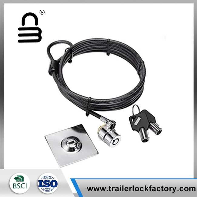 Security cable computatrum laptop clausum