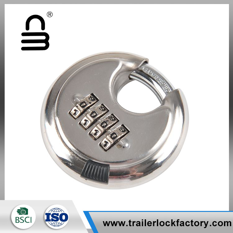 Stainless Steel Combo Disc Padlock